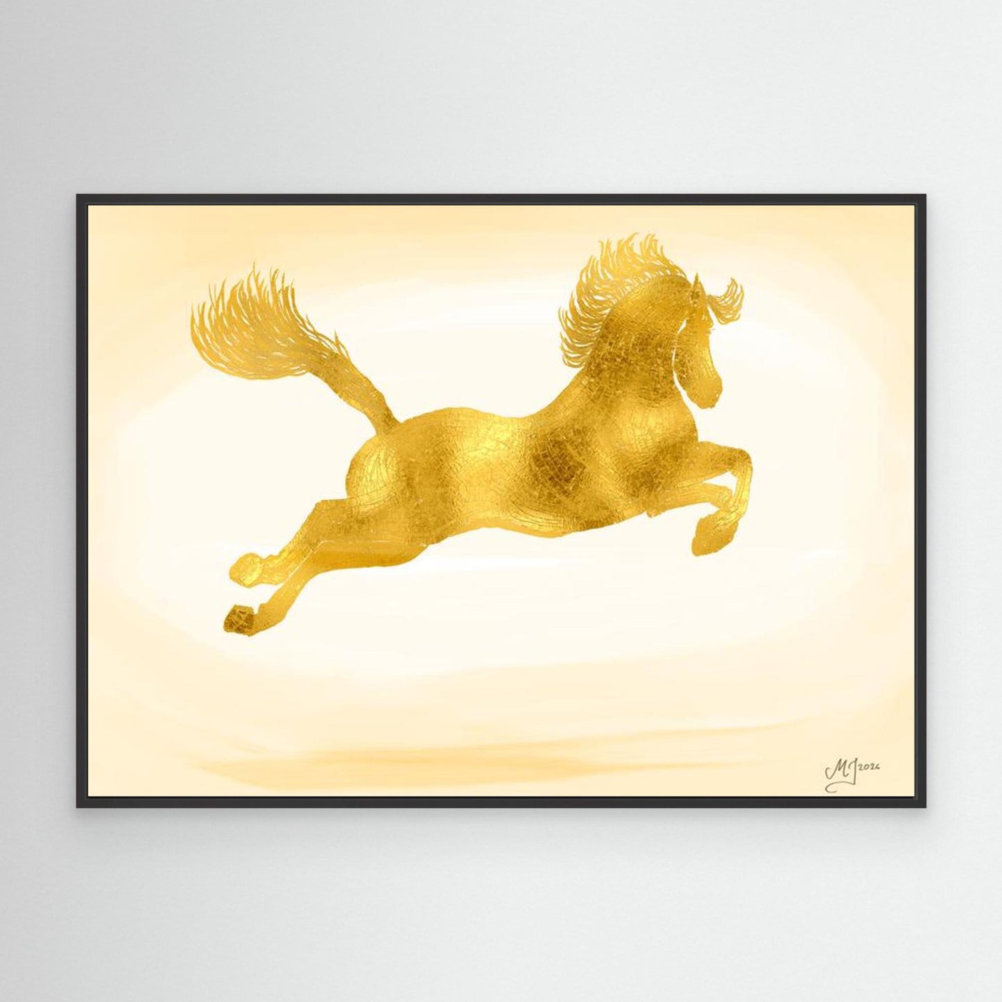 Study in Classical Movement — Capriole | Canvas