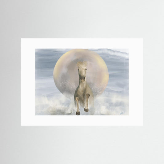 Under the Winter Moon | Fine Art Paper Print