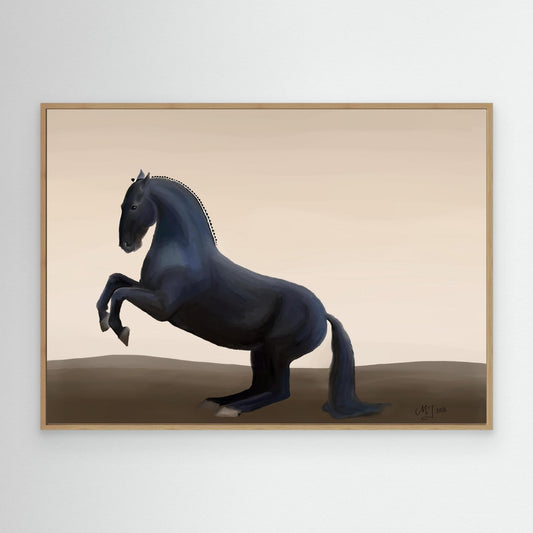 Study in Classical Movement — Levade | Canvas