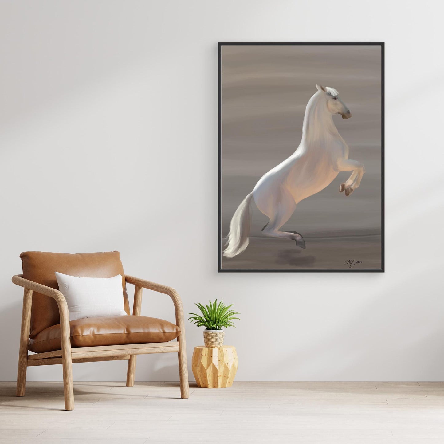 Study in Classical Movement — Courbette | Canvas