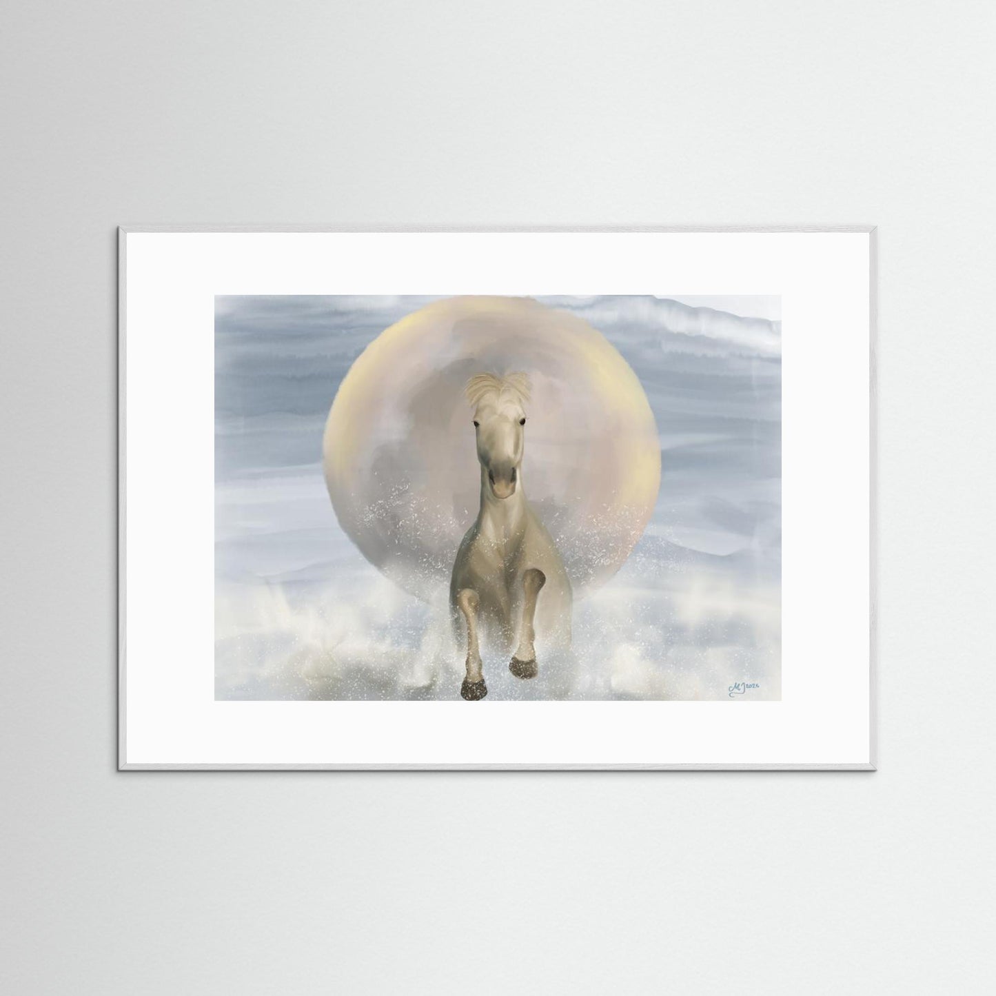 Under the Winter Moon | Fine Art Paper Print