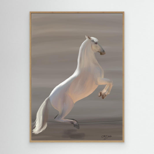 Study in Classical Movement — Courbette | Canvas