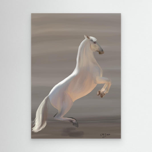 Study in Classical Movement — Courbette | Canvas