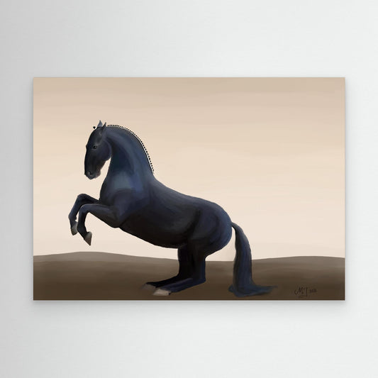 Study in Classical Movement — Levade | Canvas