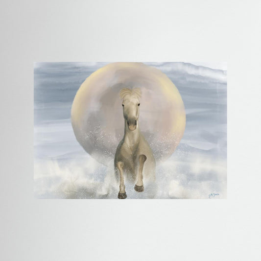 Under the Winter Moon | Fine Art Paper Print