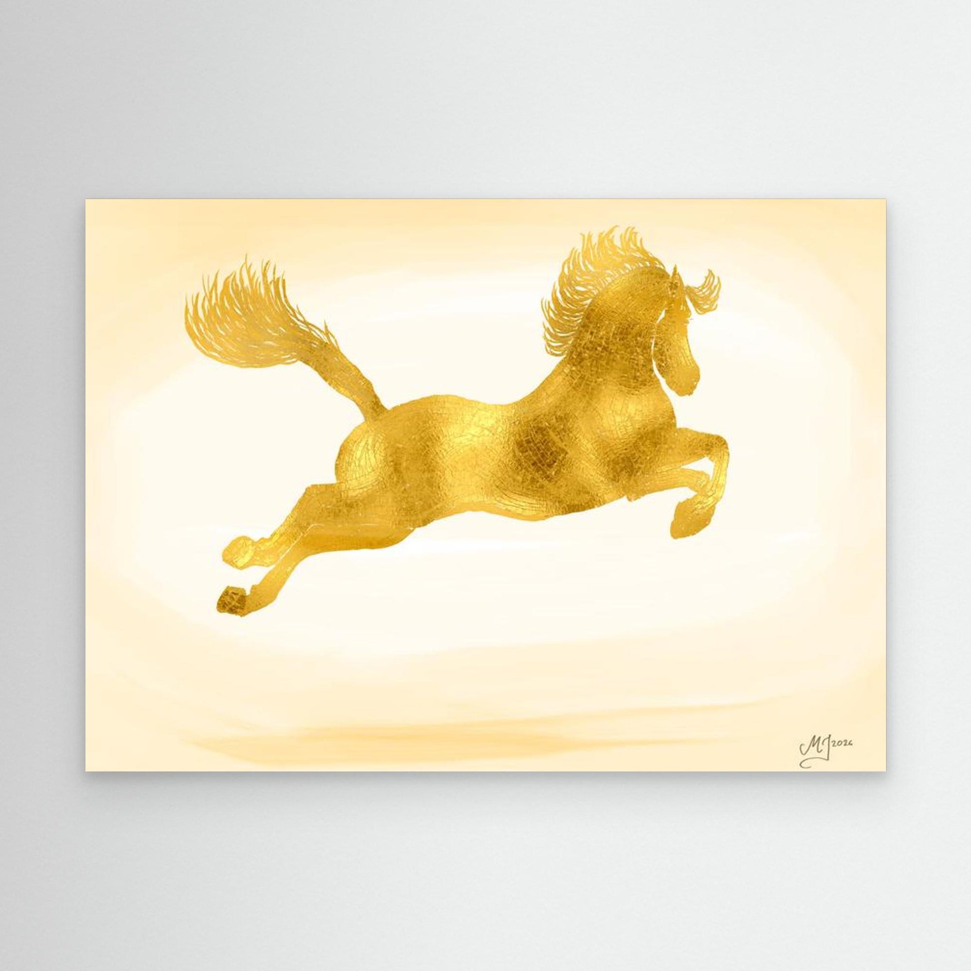 Study in Classical Movement — Capriole | Canvas