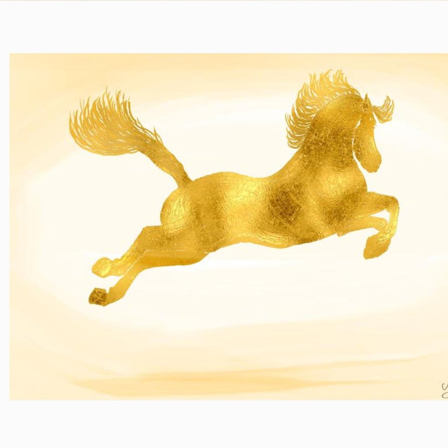 Study in Classical Movement — Capriole | Fine Art Paper Print