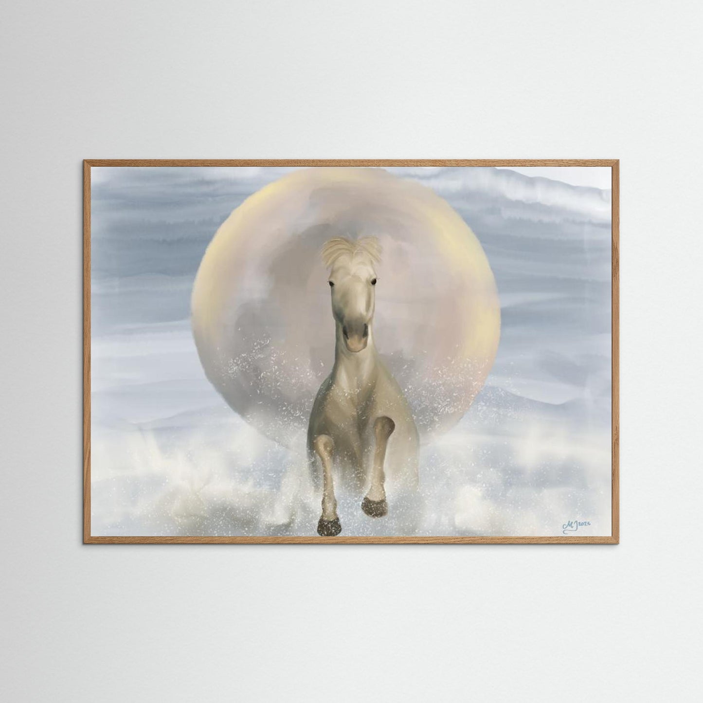 Under the Winter Moon | Fine Art Paper Print
