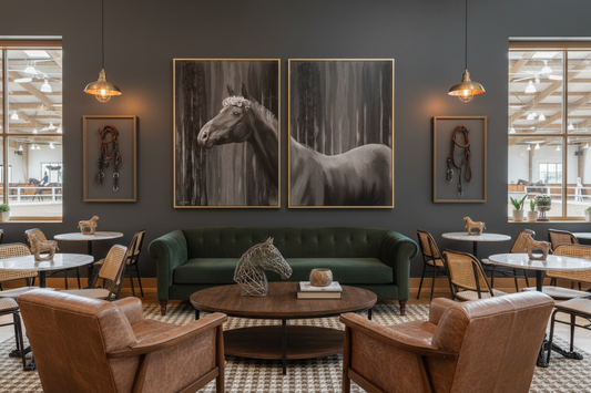 Maneesi lounge diptyykkillä - suurempi väli