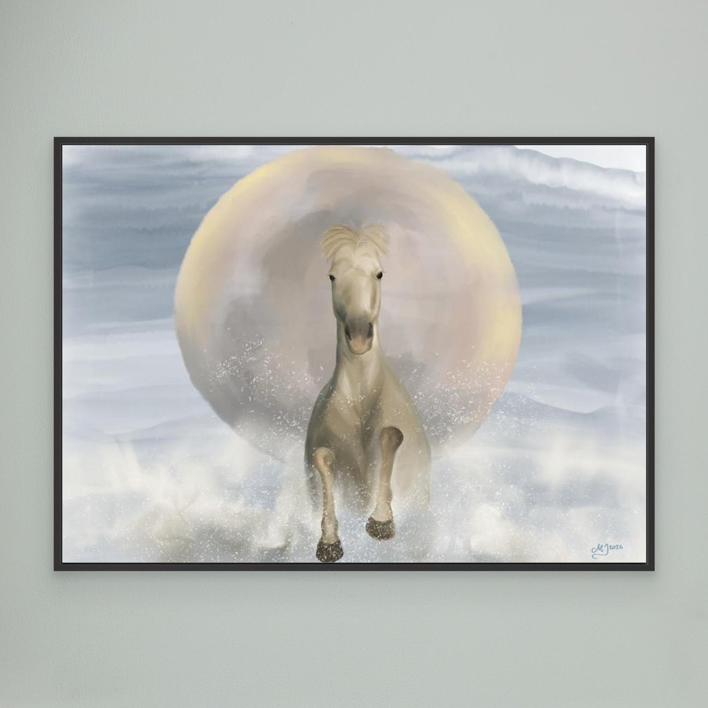 Under the Winter Moon | Canvas