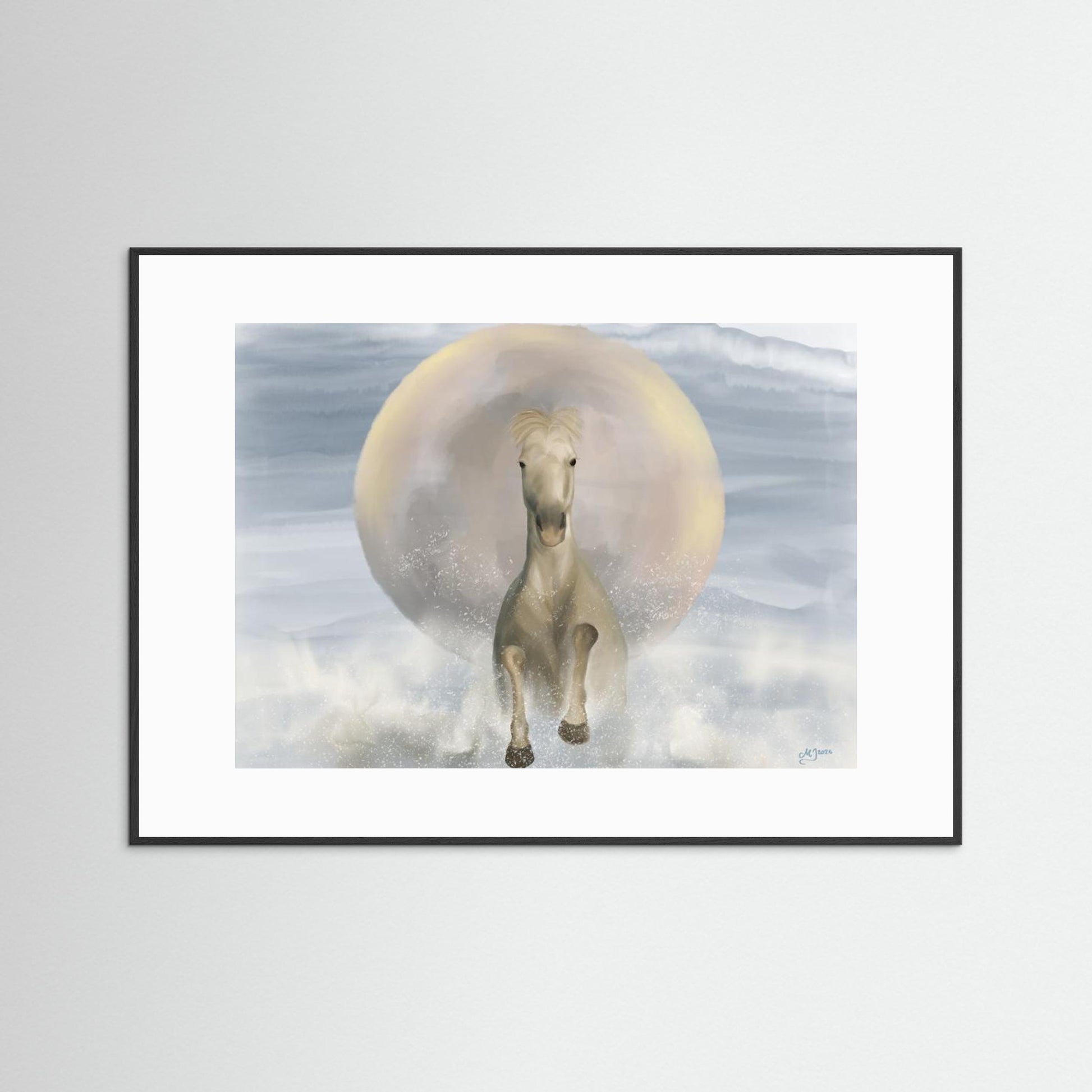 Under the Winter Moon | Fine Art Paper Print
