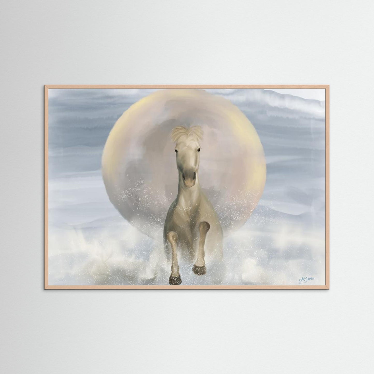 Under the Winter Moon | Fine Art Paper Print