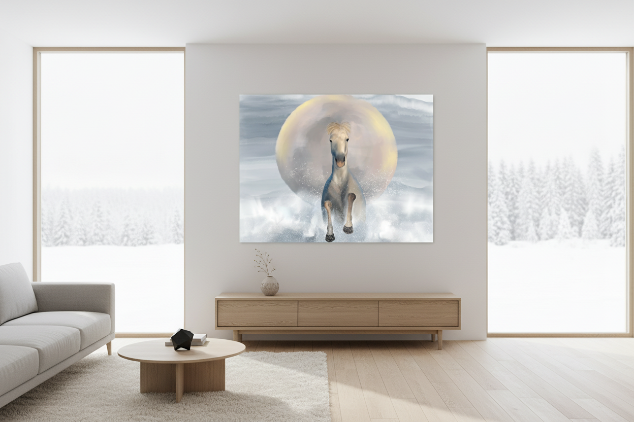 Under the Winter Moon - Skandinaavinen minimalistinen tila