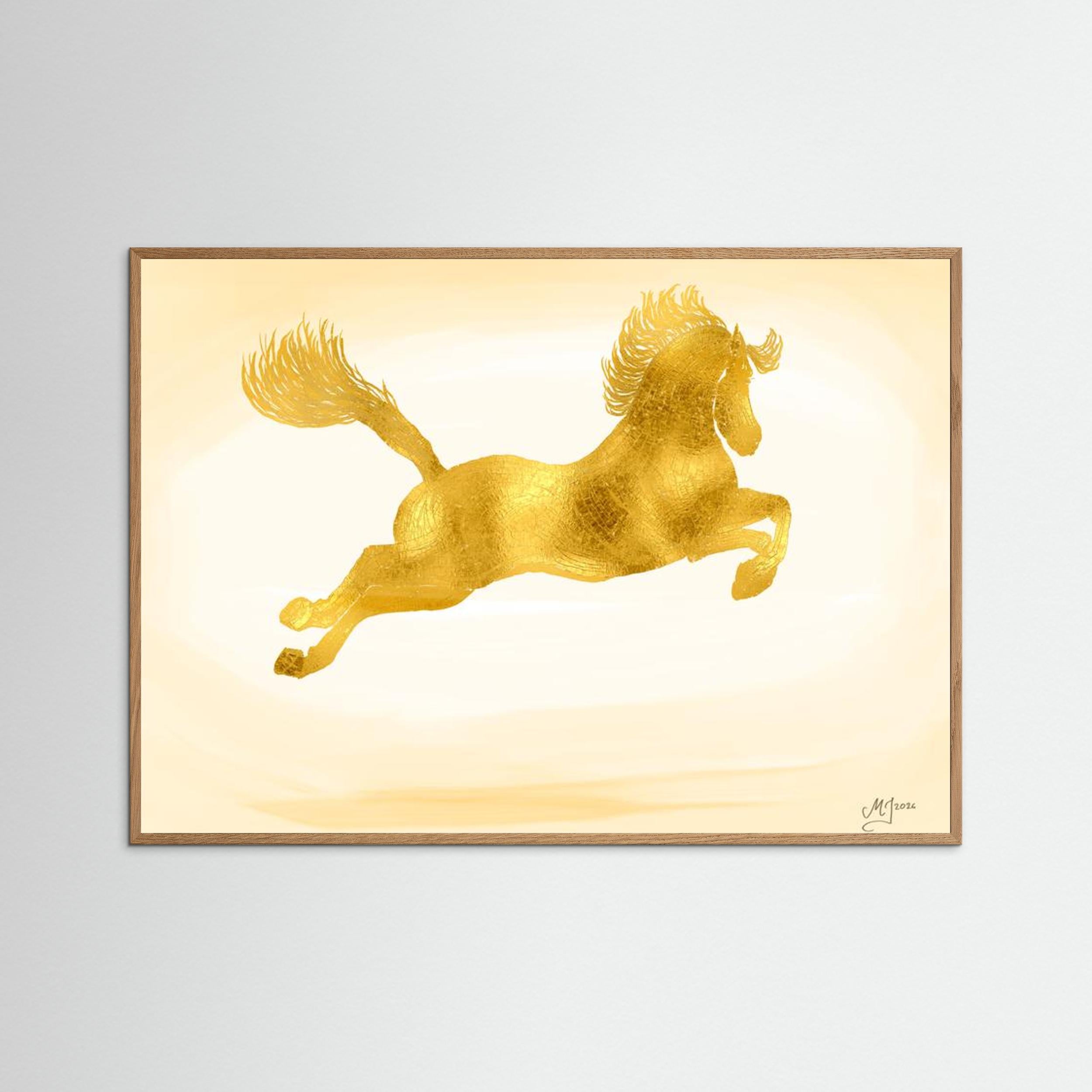 Study in Classical Movement — Capriole | Fine Art Paper Print